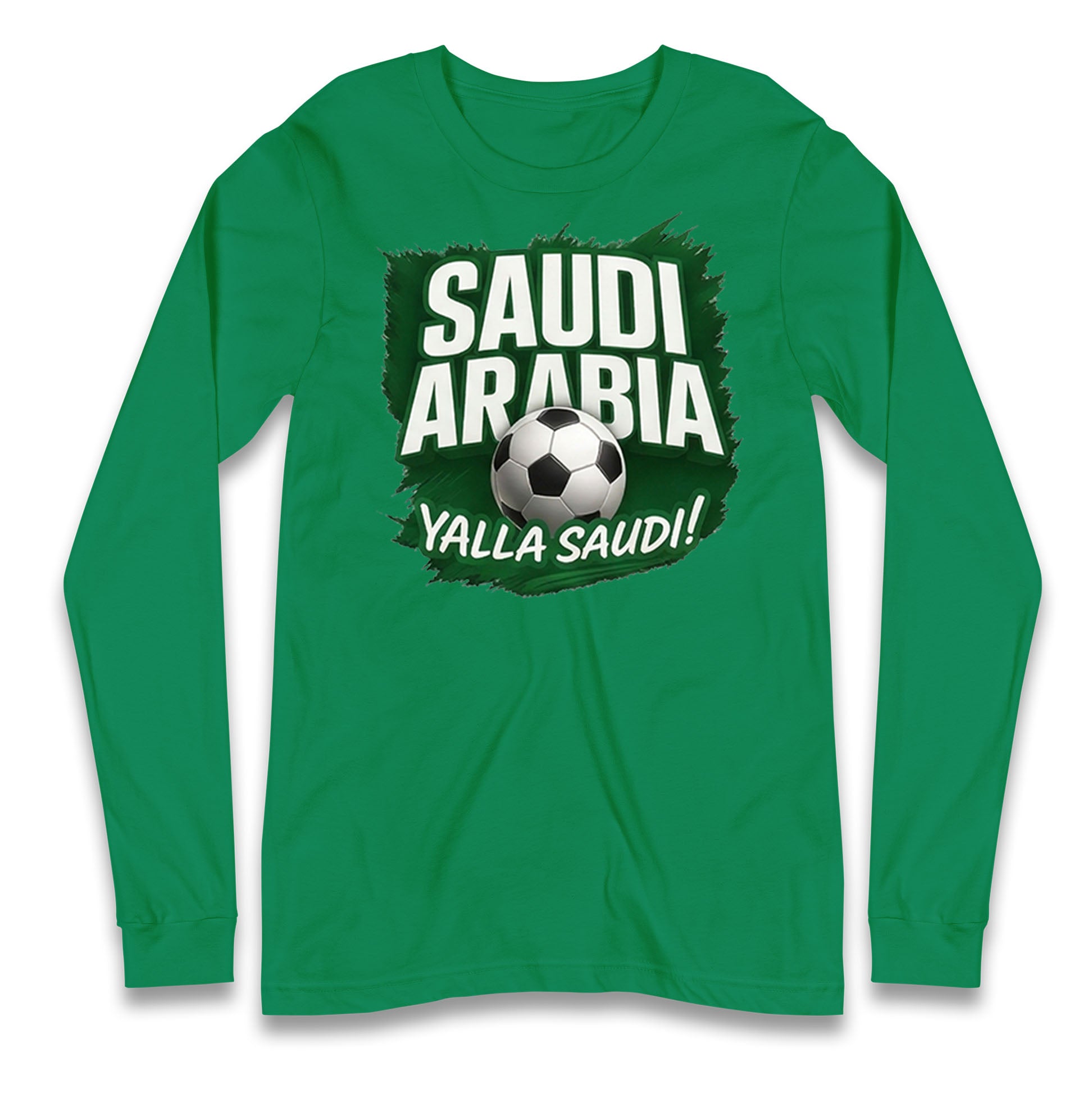 Saudi Arabia Retro World Cup Longsleeve T Shirt