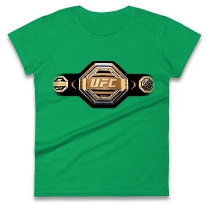 UFC Belt Ladies T Shirt