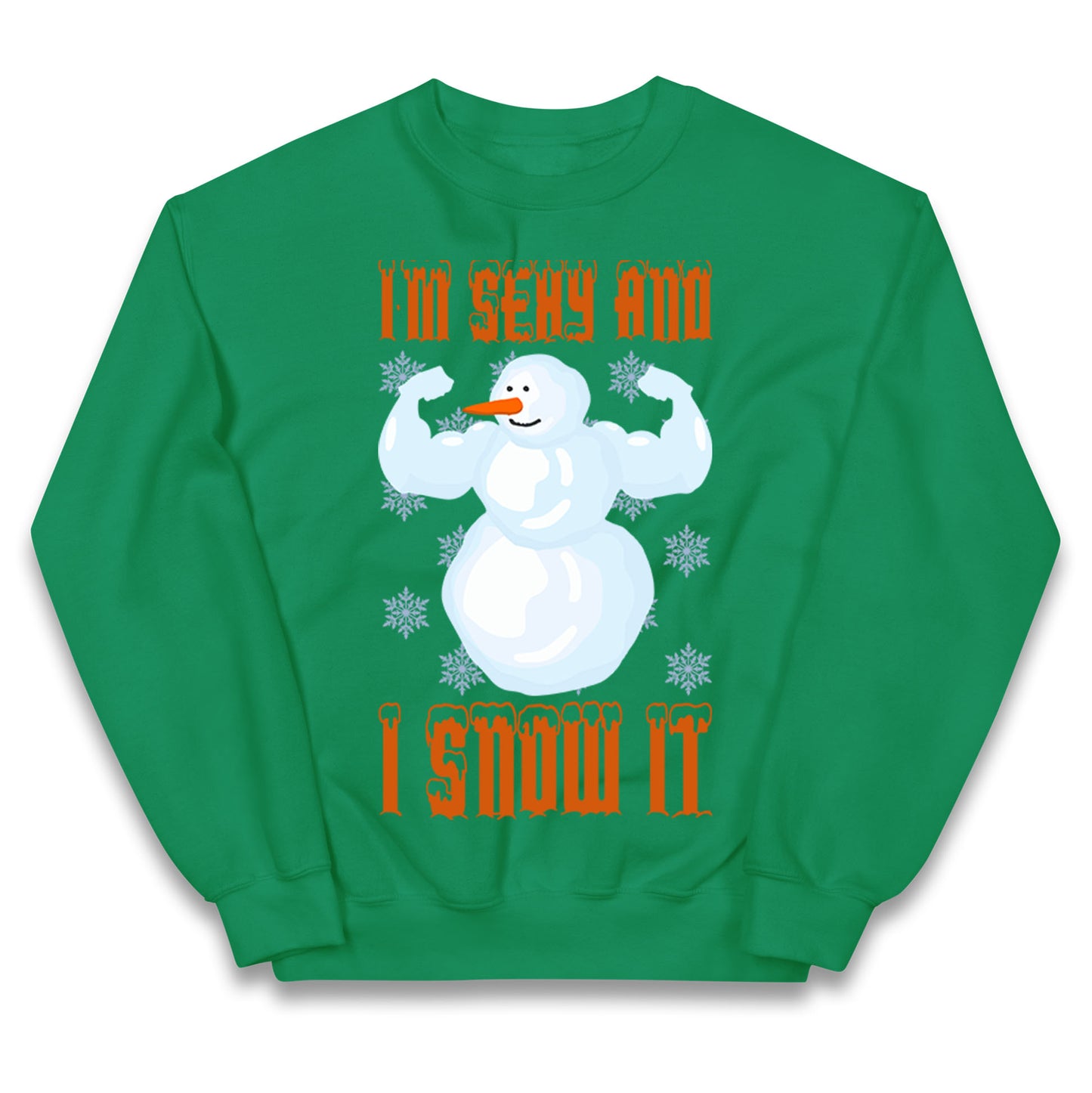 Im Sexy And I Snow It Christmas Kids Jumper