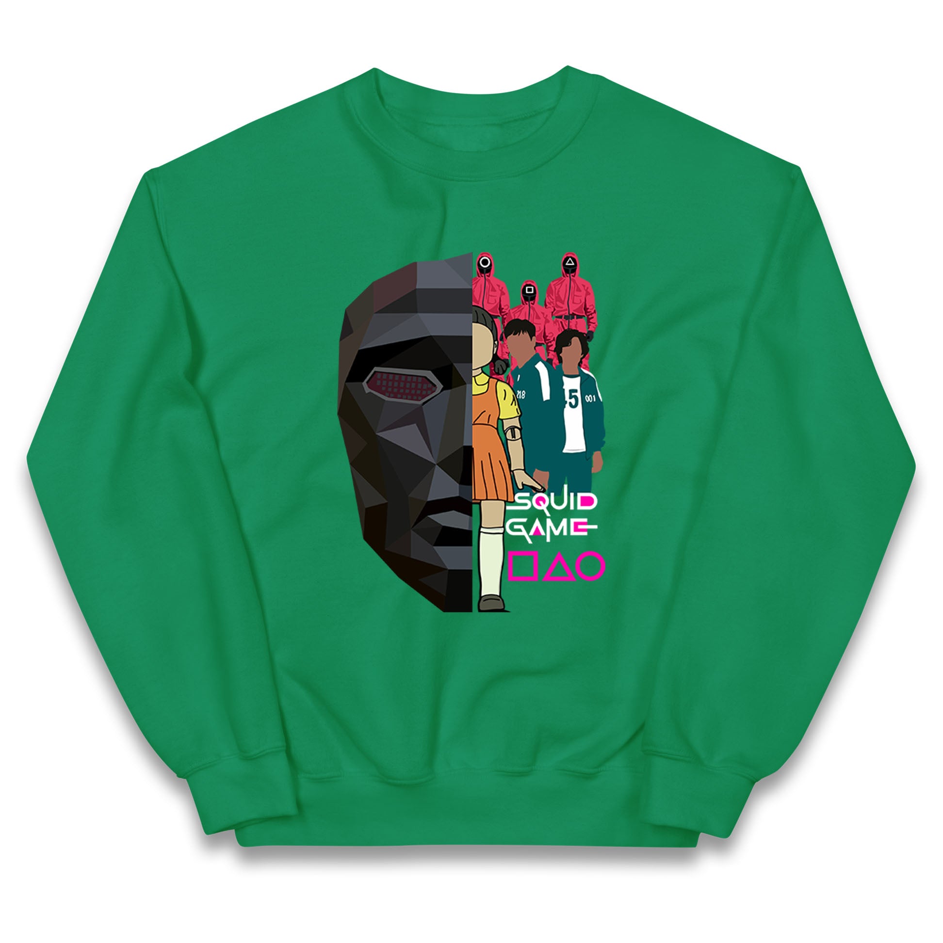 Squid Game Abstract Characters Jumper