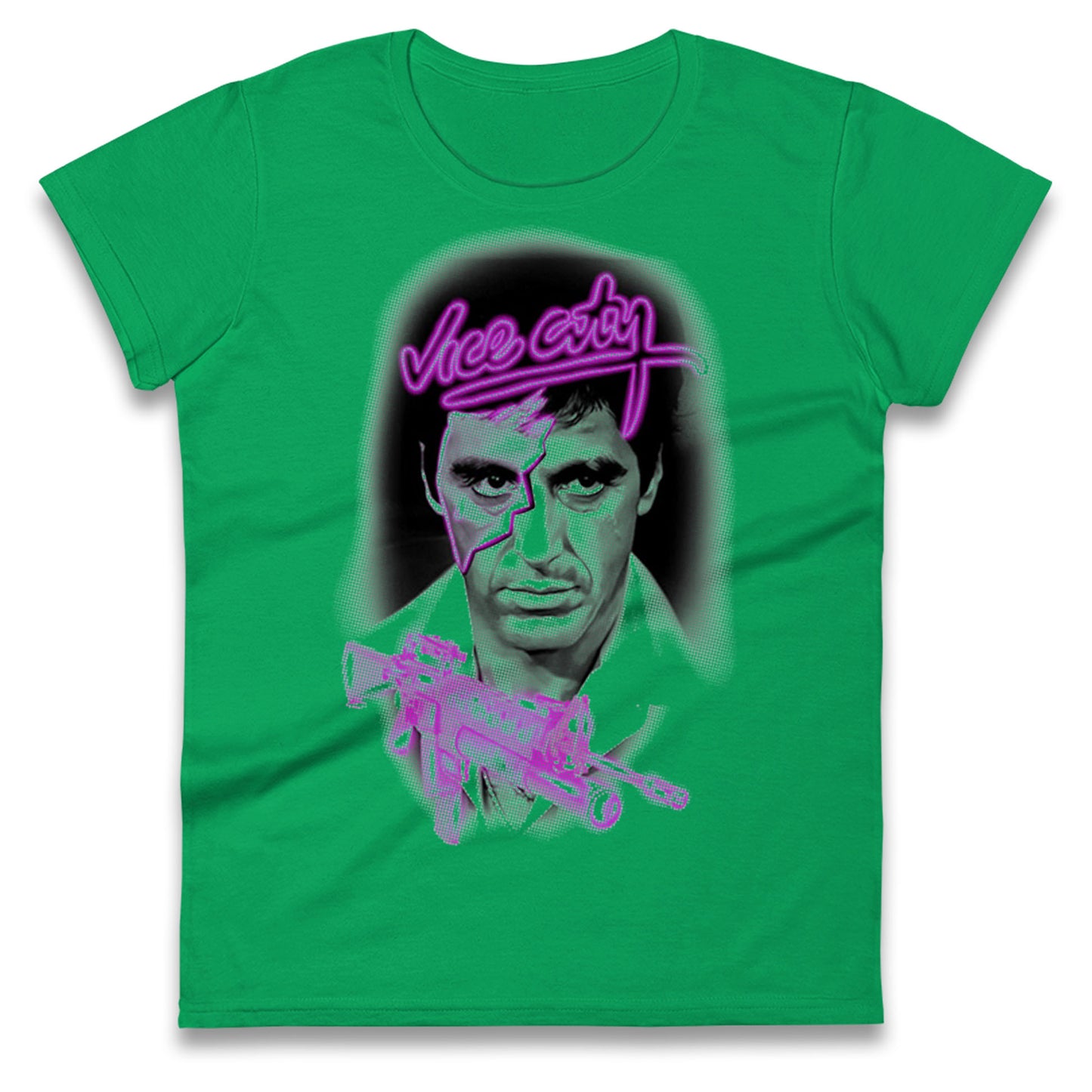Tony Montana Vice City Ladies T Shirt
