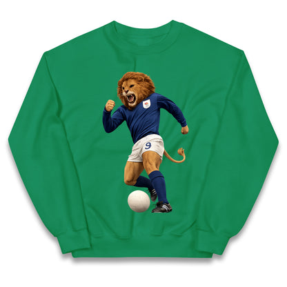 Retro Millwall FC Kids Jumper