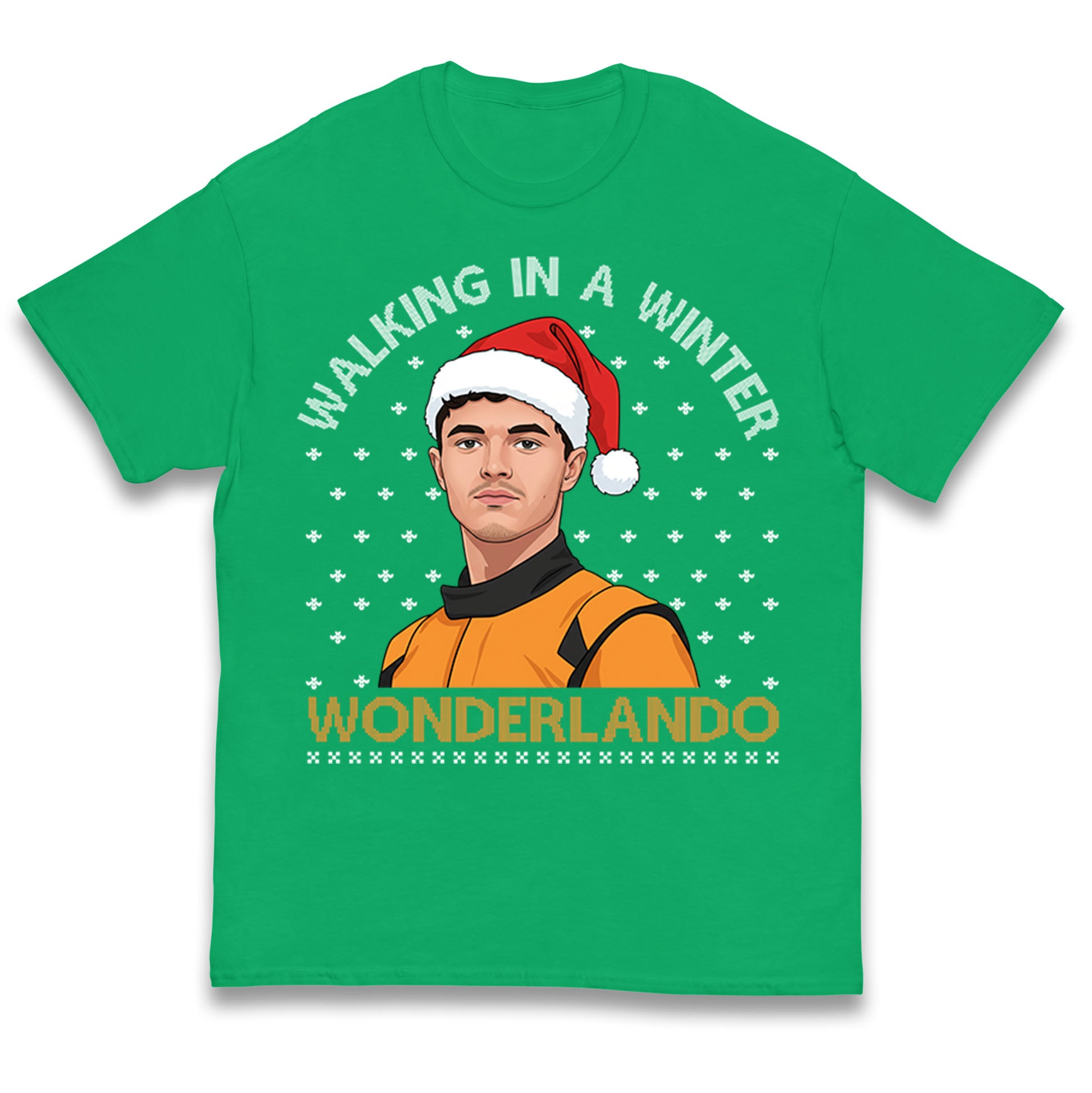 Lando Norris Christmas Kids T Shirt