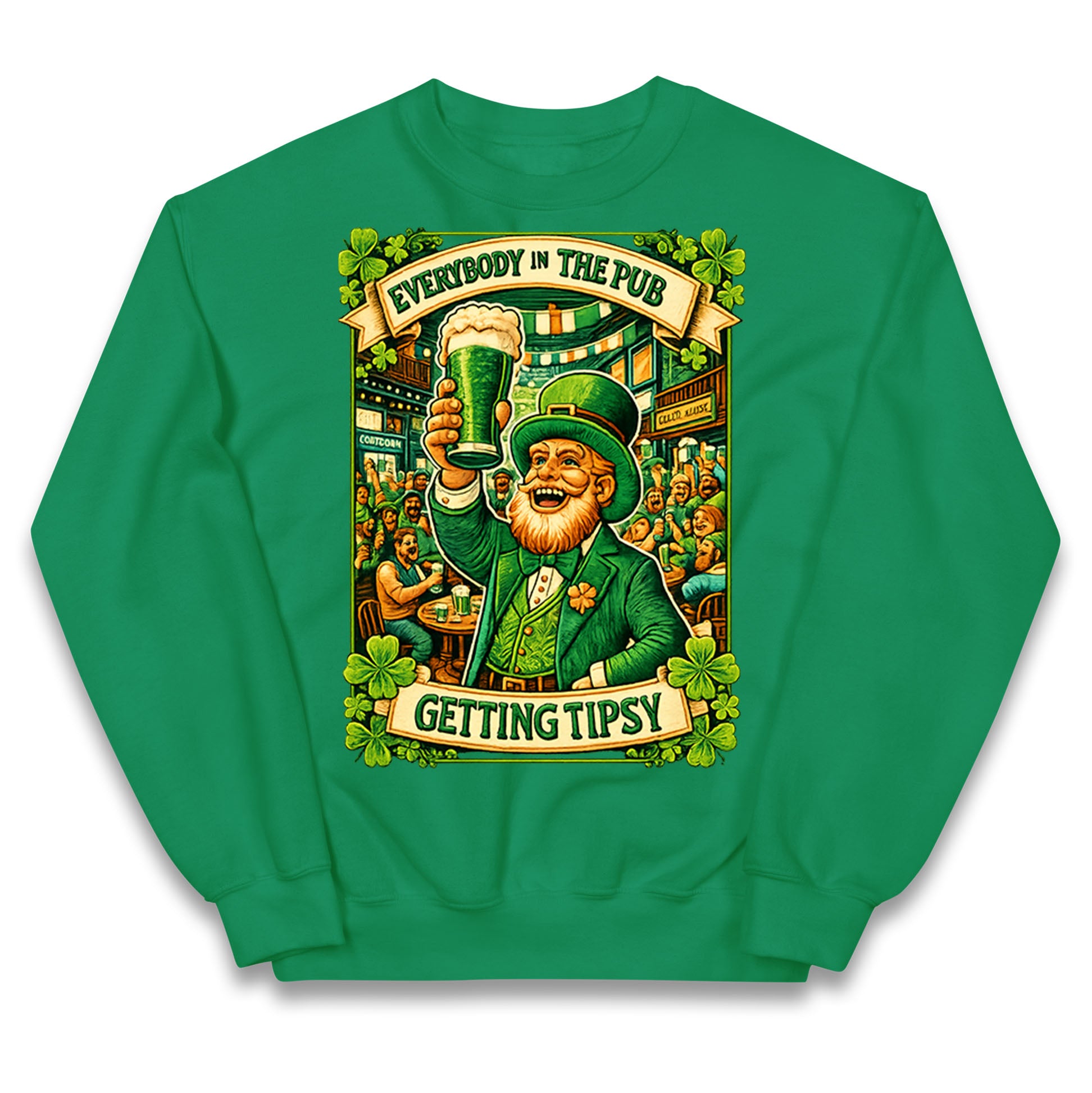 Everybody In The Pub Getting Tipsy Kids Jumper