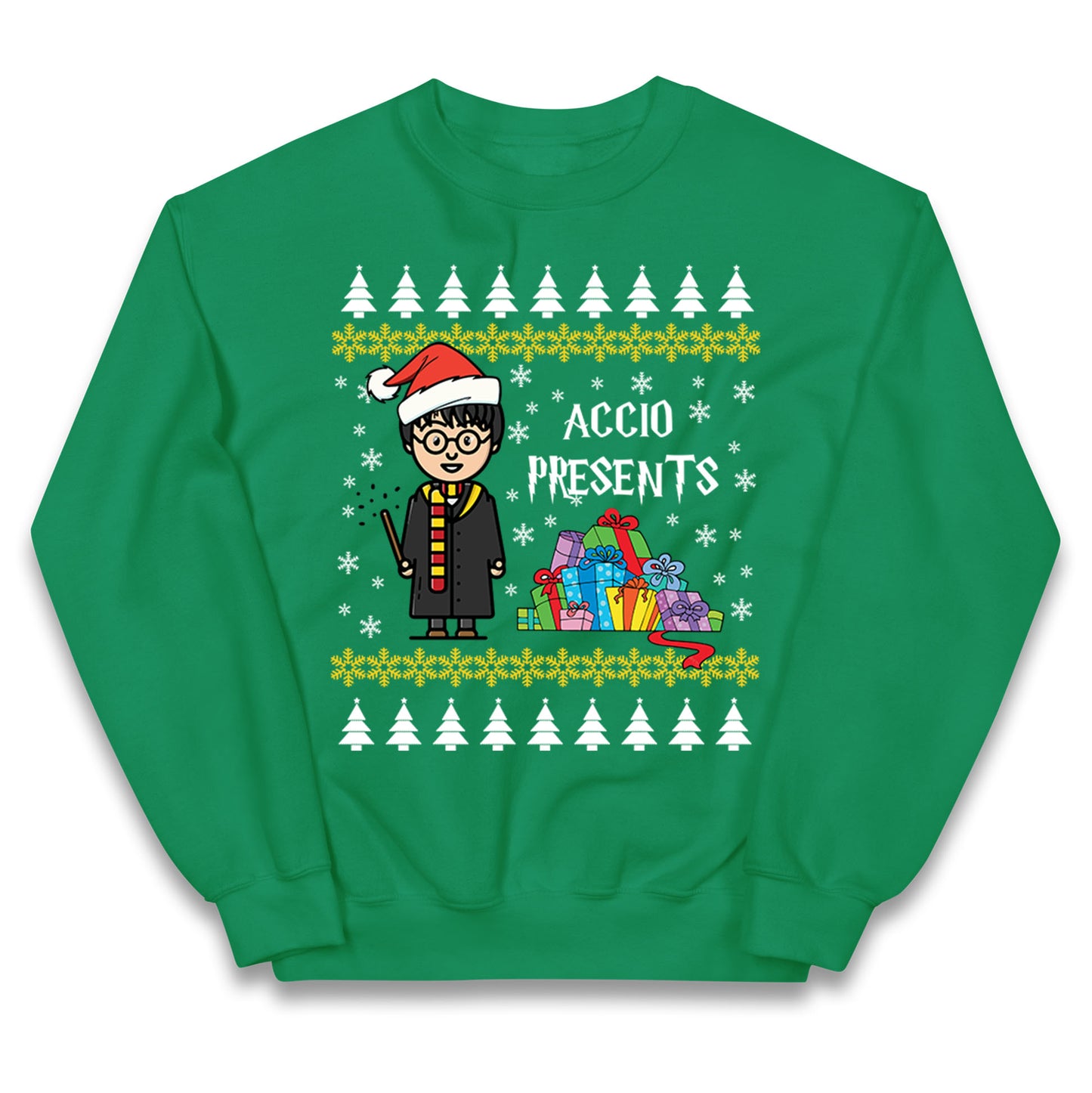 harry potter accio presents jumper