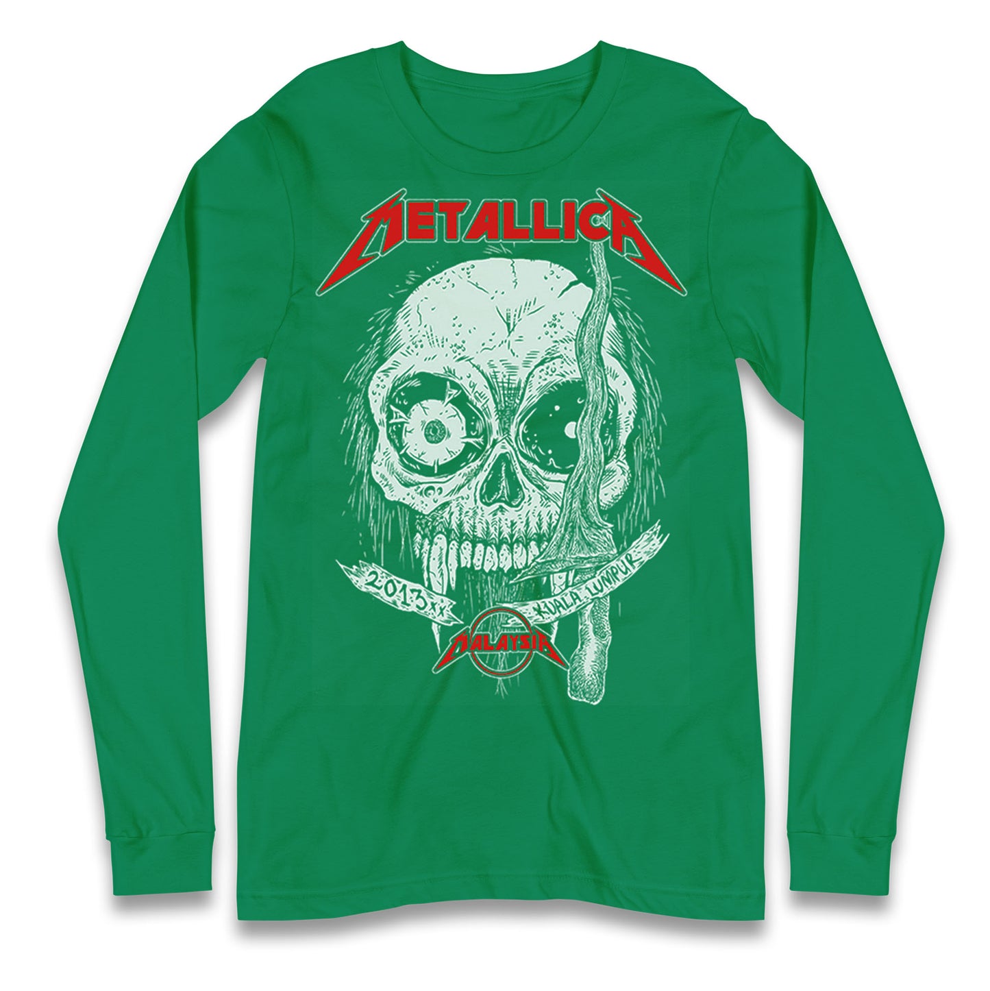 Metallica 2013 Kuala lumpur Longsleeve T Shirt