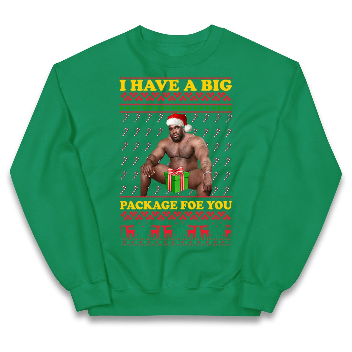 barry wood christmas jumper