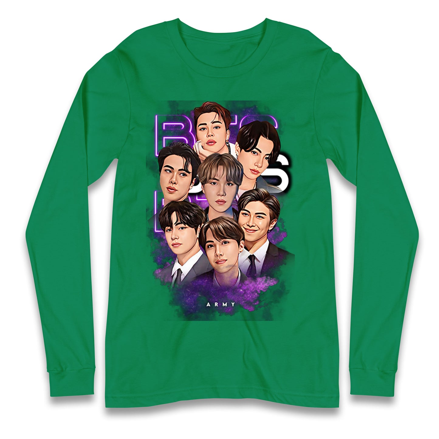 BTS K POP Longsleeve T Shirt