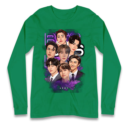 BTS K POP Longsleeve T Shirt