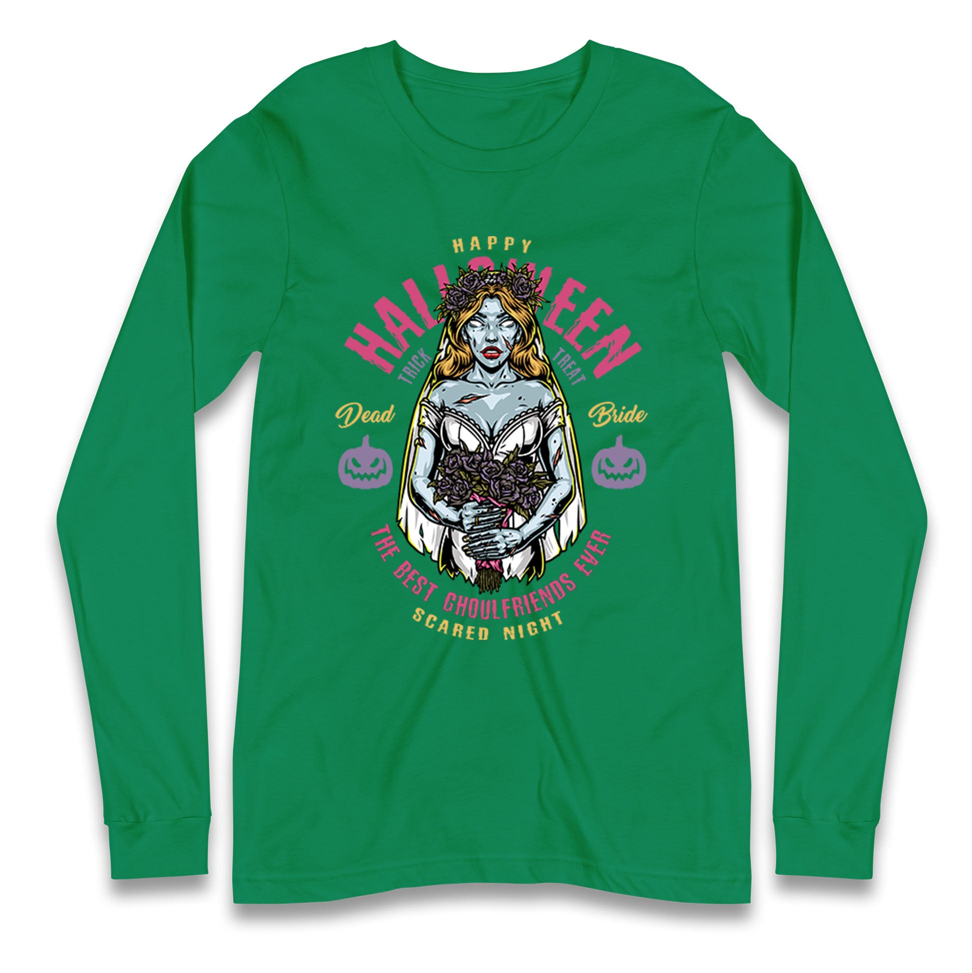 Halloween Ghoulfriends Longsleeve T Shirt