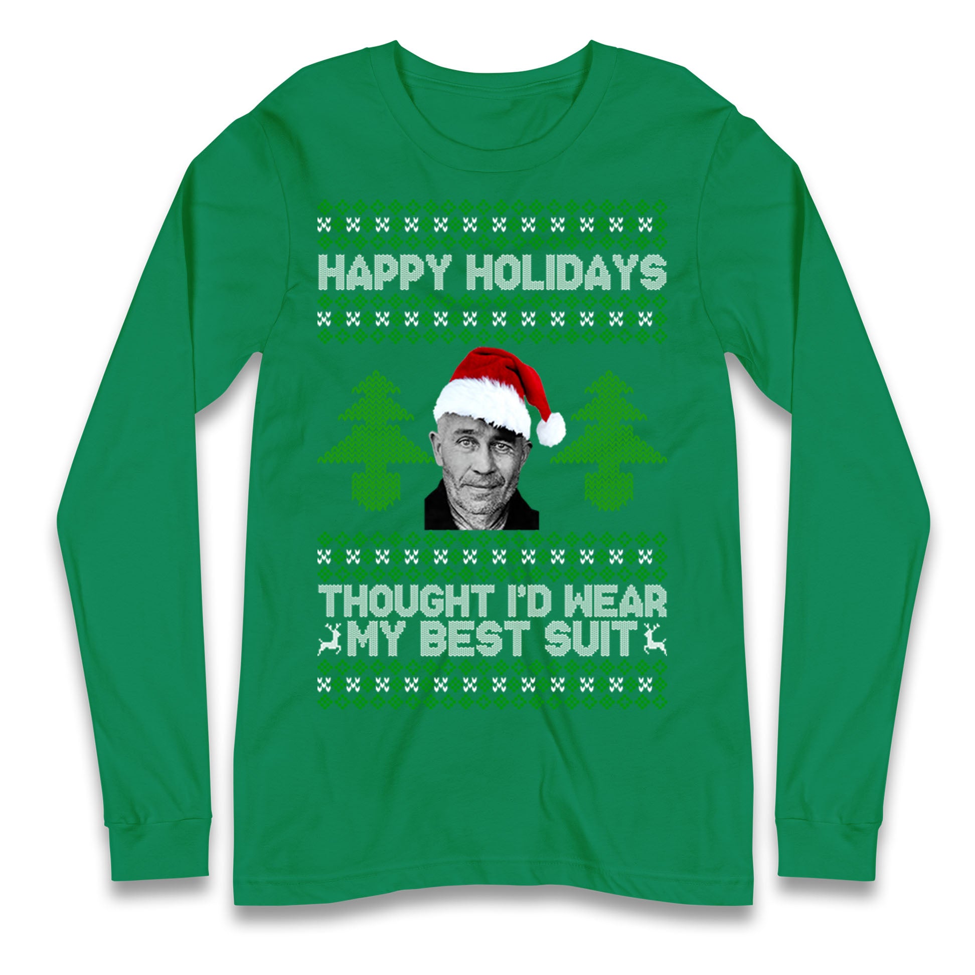 Ed Gein Christmas Longsleeve T Shirt