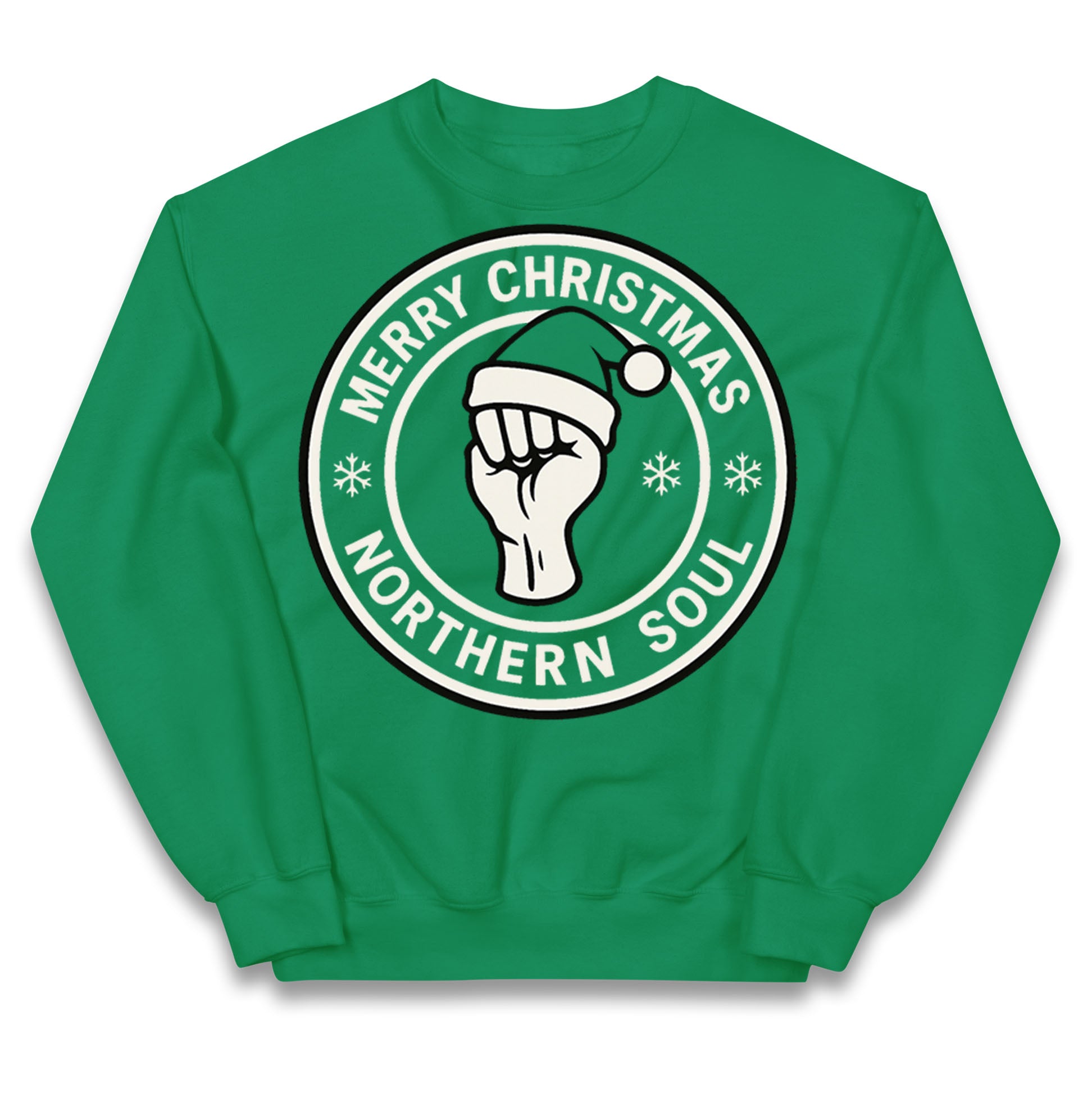 Merry Christmas Northern Soul Kids Jumper