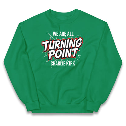 Turning Point Charlie Kirk Kids Jumper 