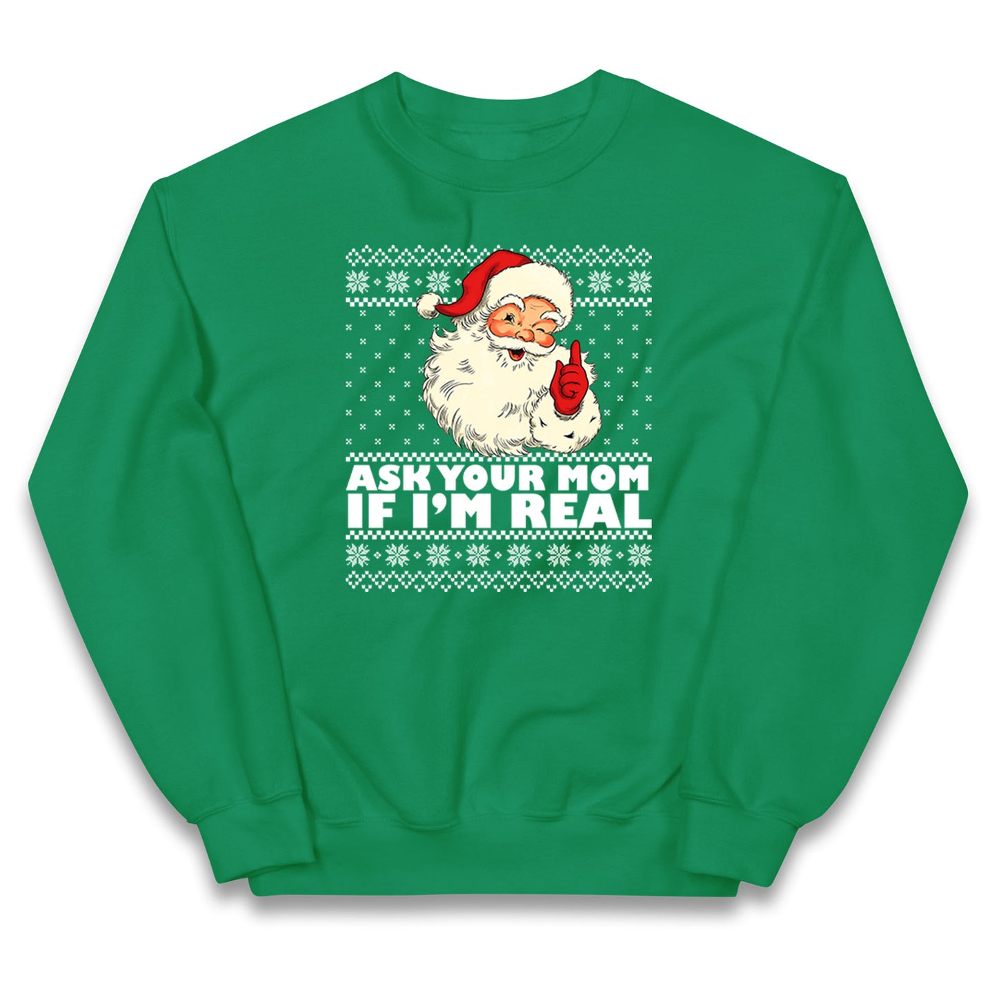 The Real Santa Kids Jumper