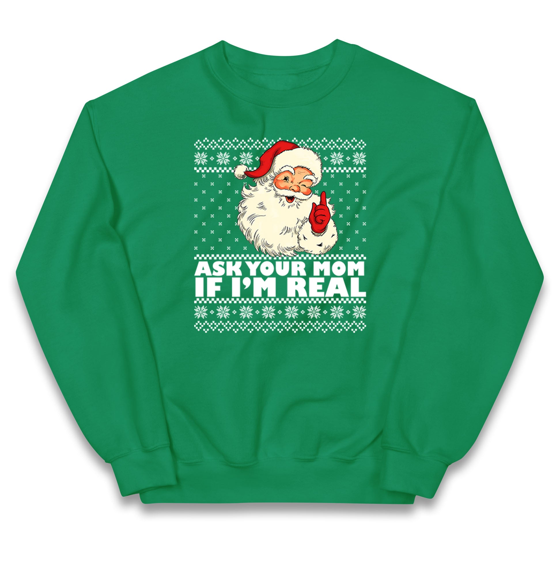 The Real Santa Kids Jumper