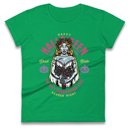 Halloween Ghoulfriends Ladies T Shirt