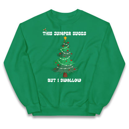 I swallow Christmas Kids Jumper