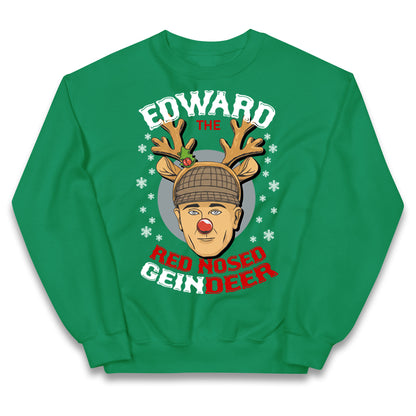 Ed Gein Reindeer Kids Jumper