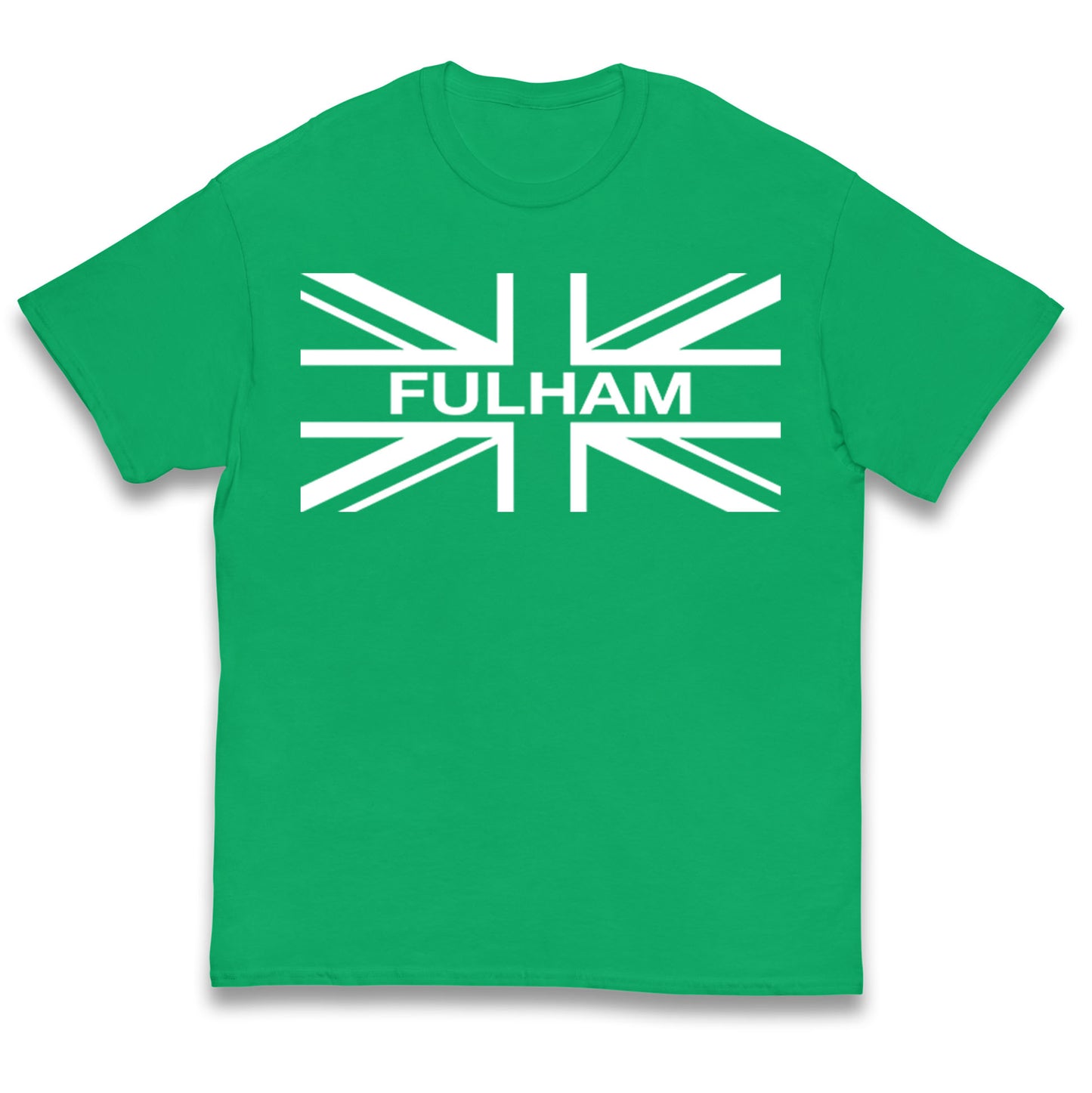Fulham Football Flag Kids T Shirt
