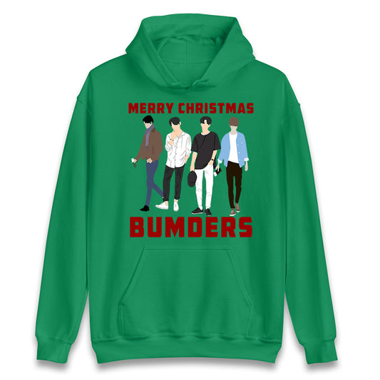 Merry Christmas Bumders The Inbetweeners Unisex Hoodie