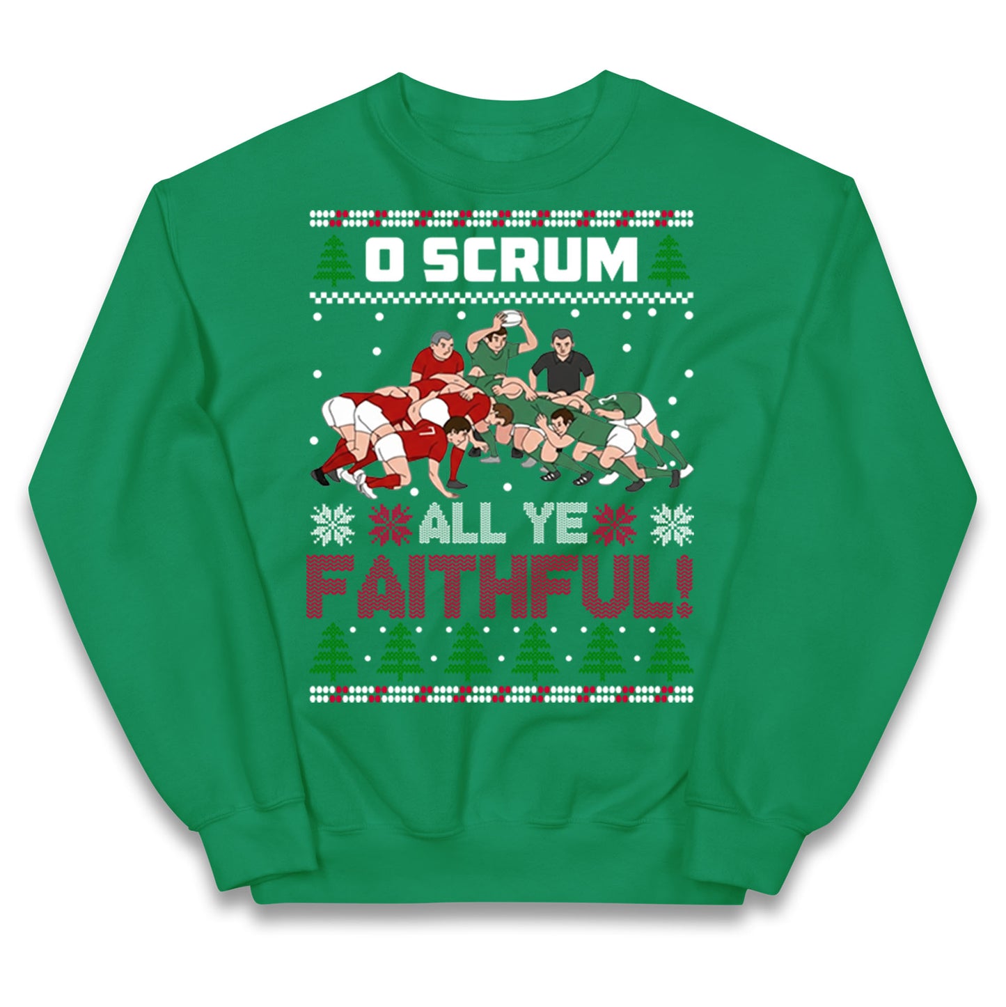 O Come All ye Faithfull Kids Jumper