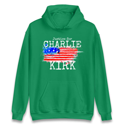 Justice For Charlie Kirk Hoodie