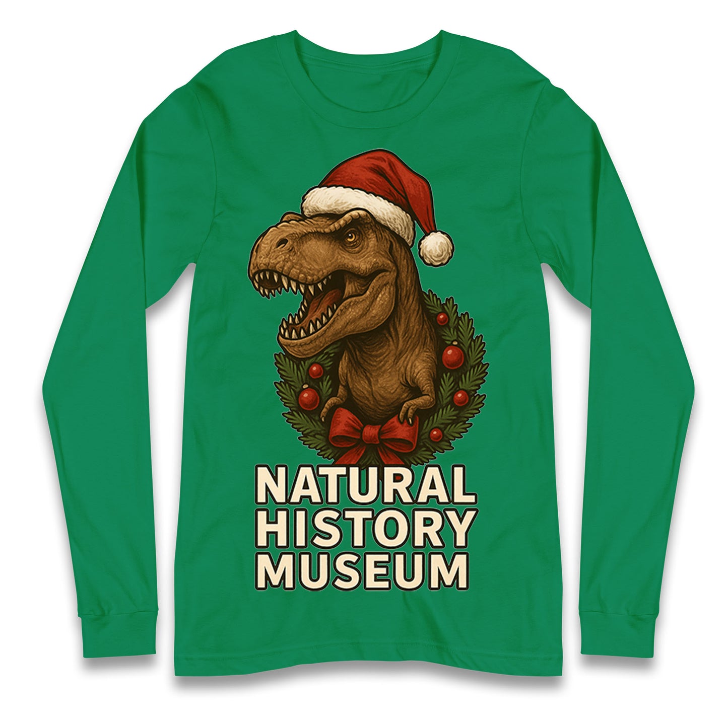 Natural History Museum Christmas Longsleeve T Shirt
