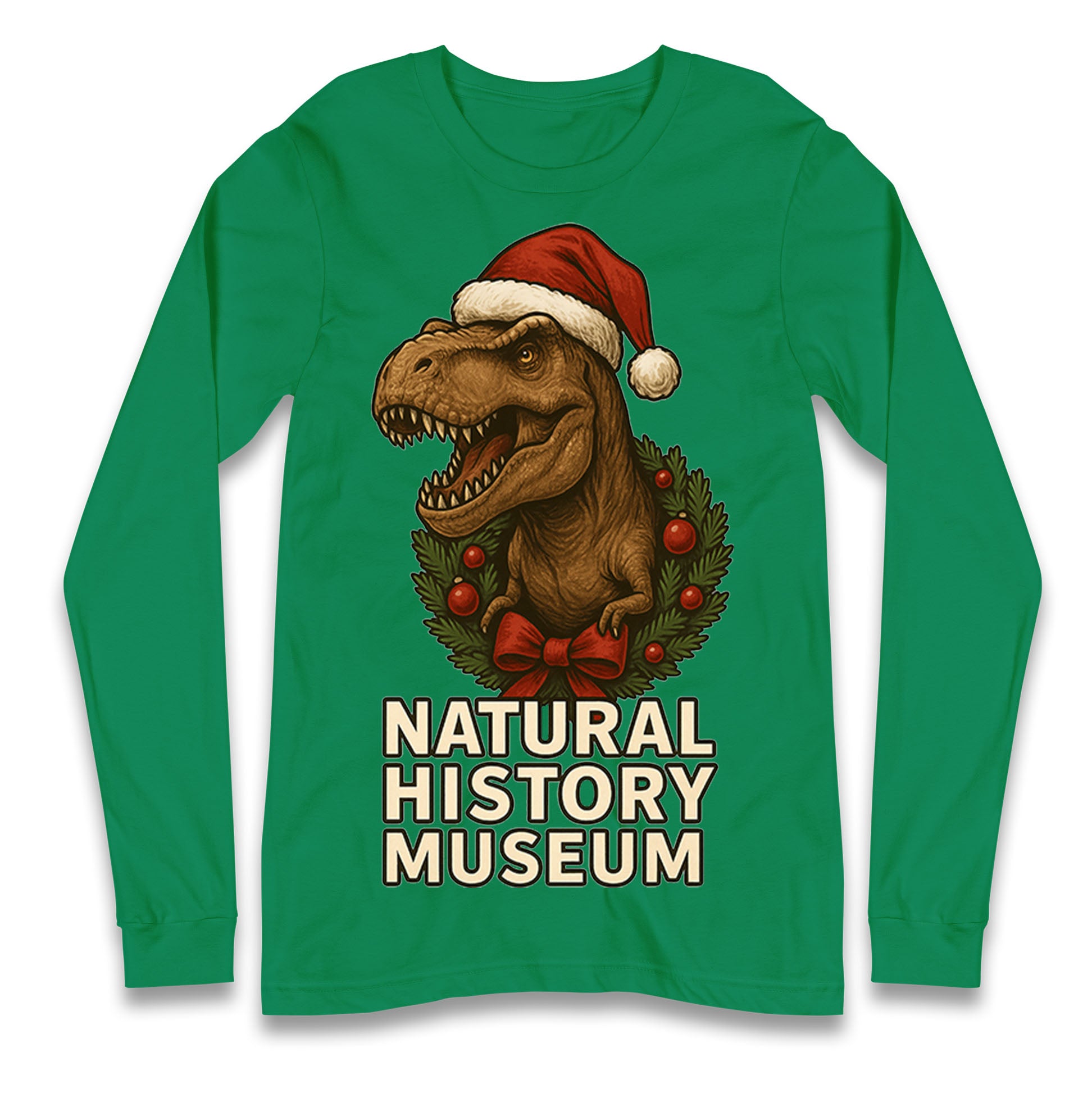 Natural History Museum Christmas Longsleeve T Shirt
