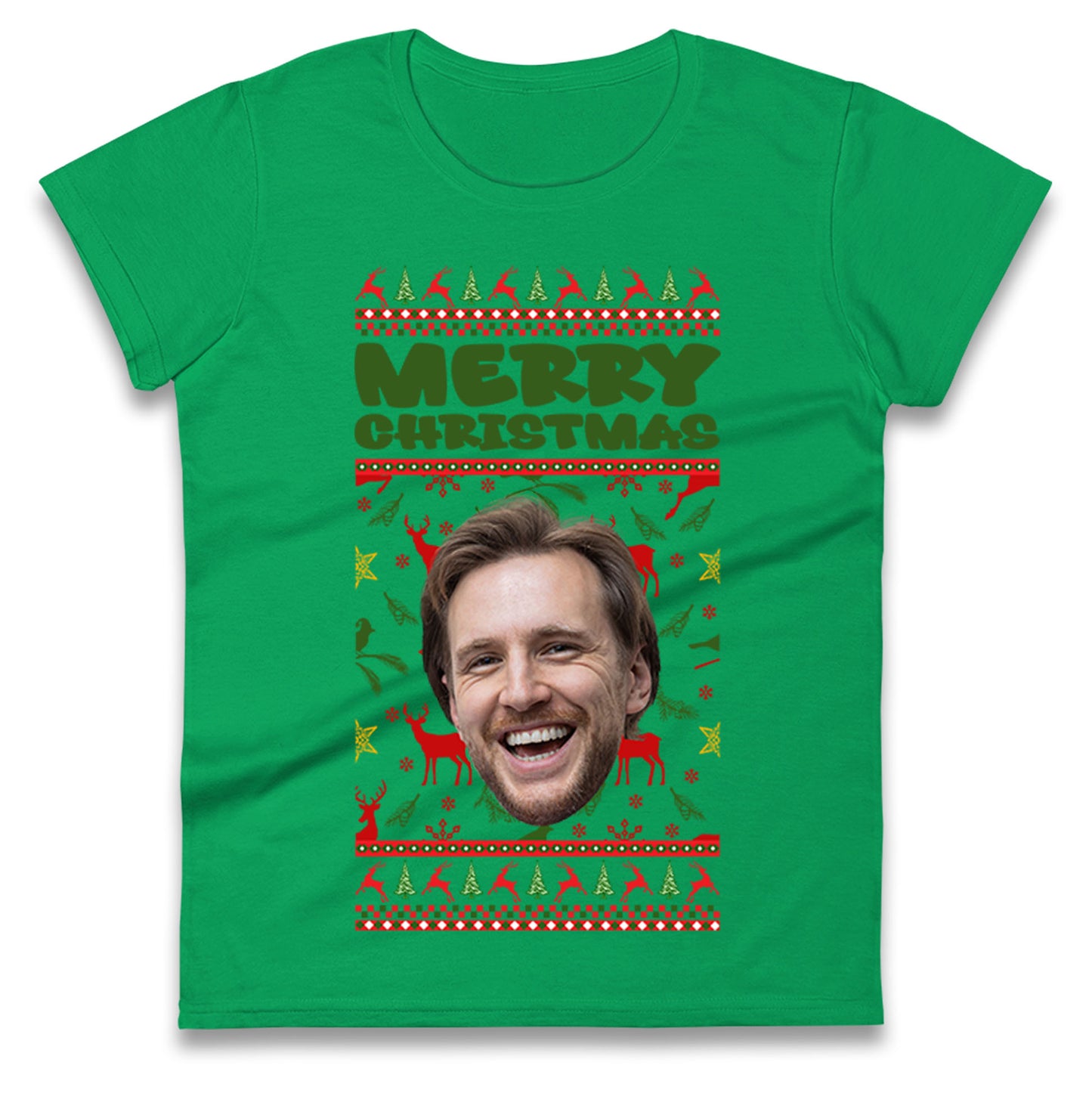 Personalise Merry Christmas t shirt
