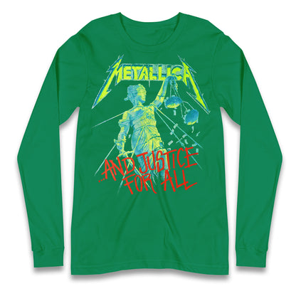 Metallica And Justice For All Longsleeve T Shirt