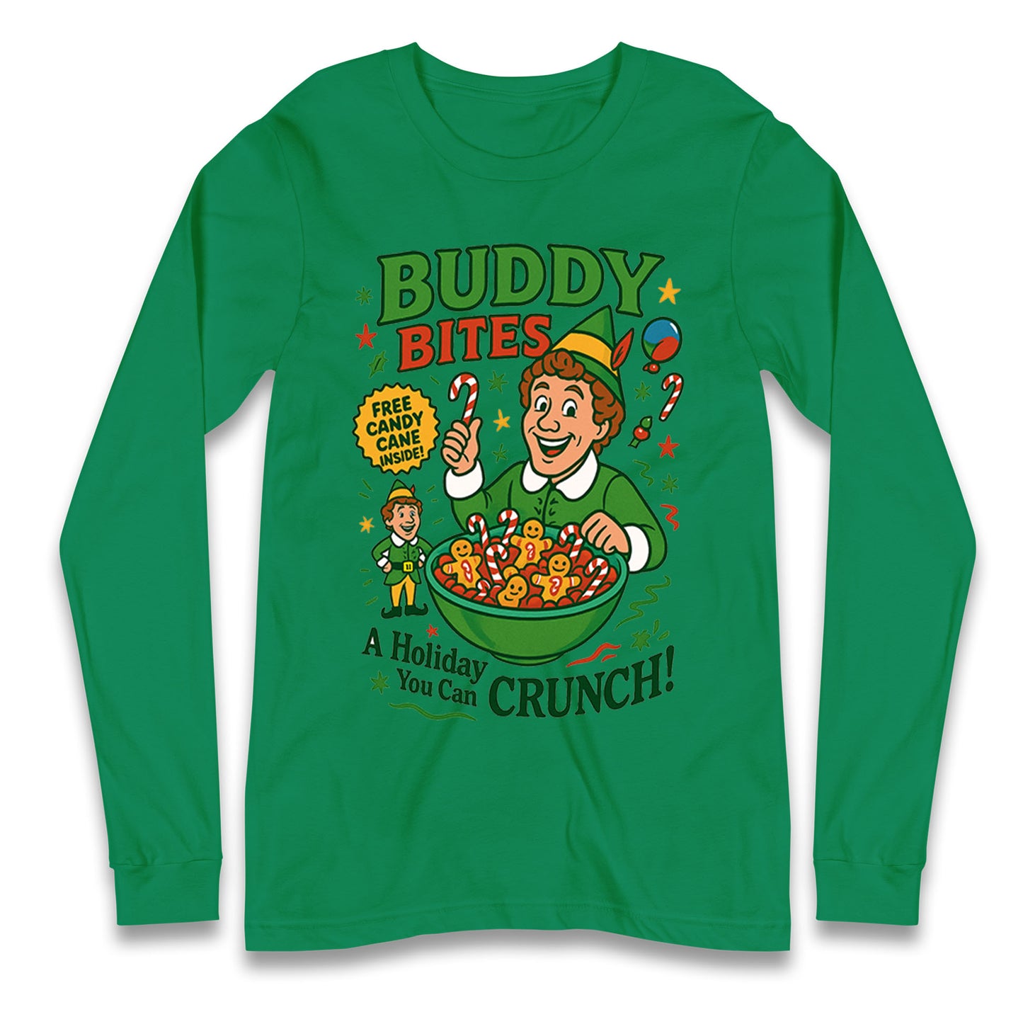 Elf Christmas Longsleeve T Shirt