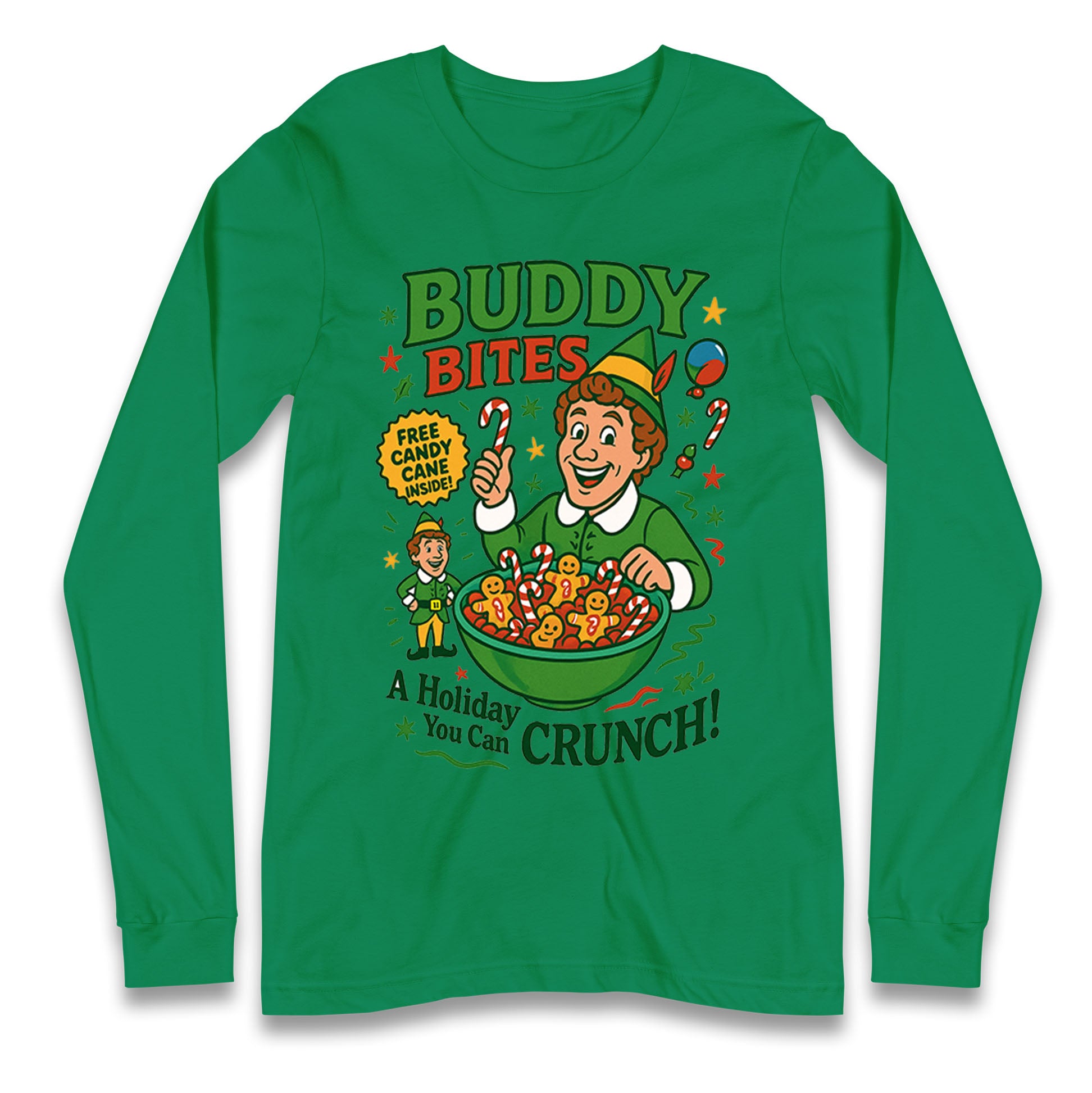 Elf Christmas Longsleeve T Shirt