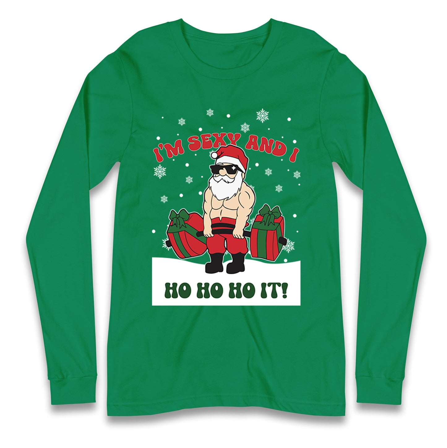 Santa Claus Ho Ho Ho Longsleeve T Shirt
