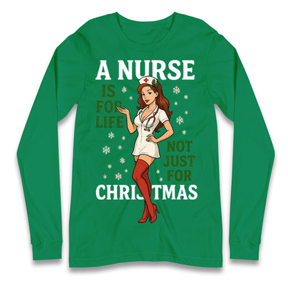 Nurse Christmas Longsleeve T Shirt