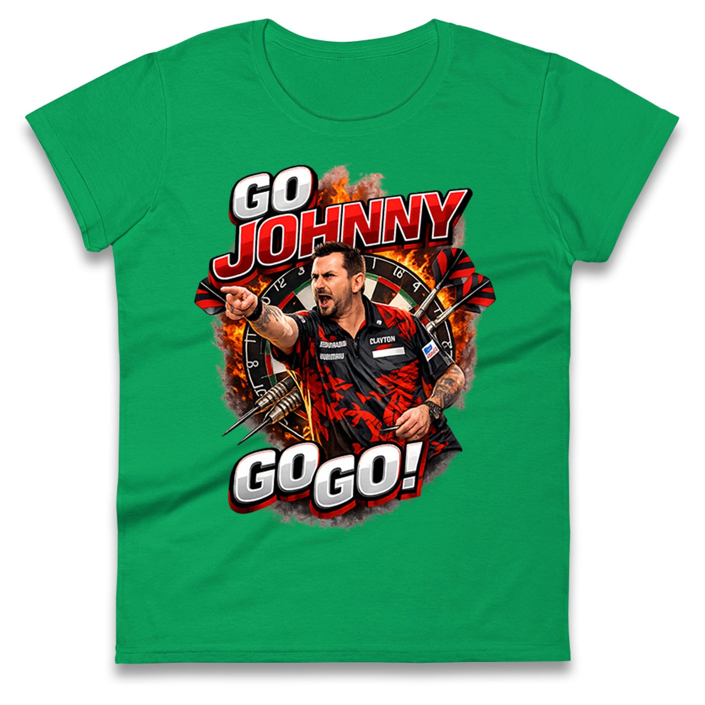 Johnny Clayton Ladies T Shirt