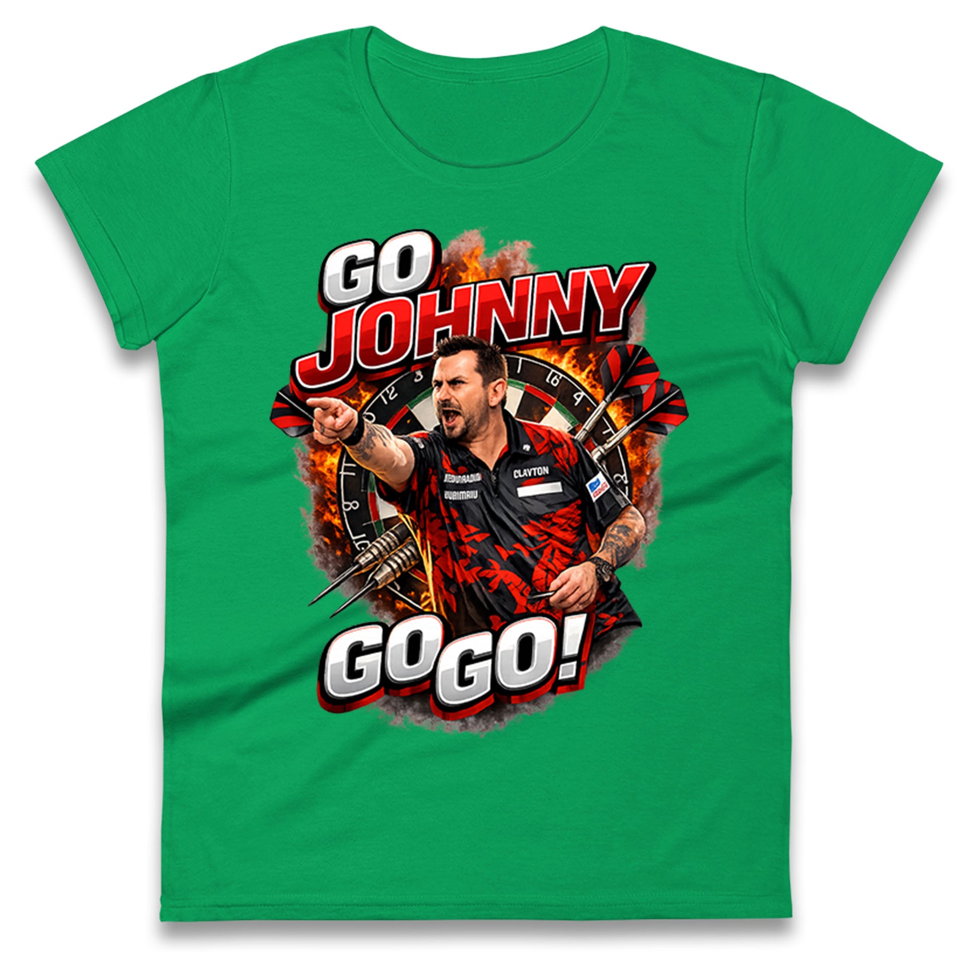 Johnny Clayton Ladies T Shirt
