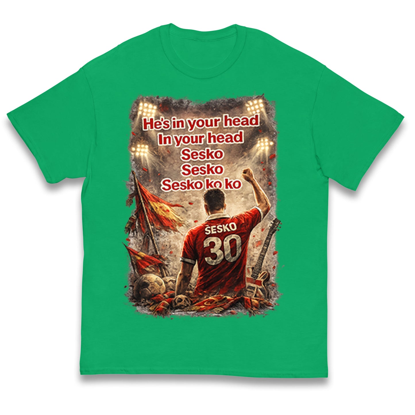 He's in Your Head in Your Head Sesko Sesko Sesko ko ko Kids T Shirt