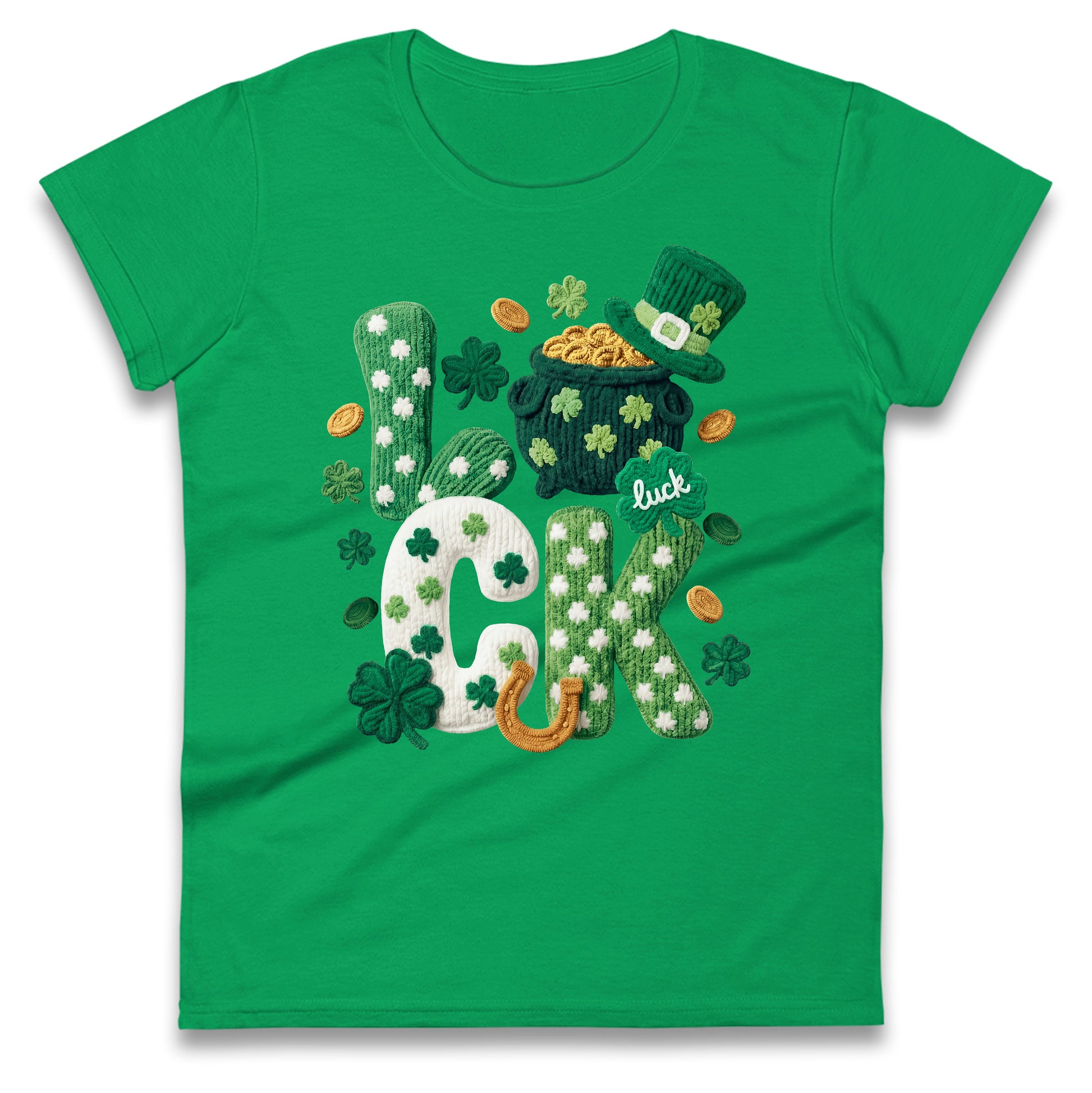 Pot Of Gold Ladies T Shirt