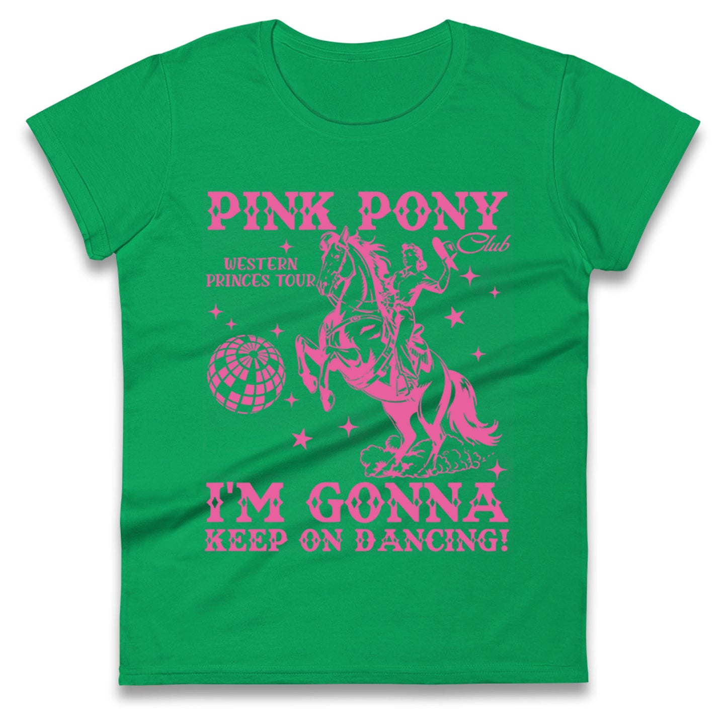 Pink Pony Club Ladies T Shirt