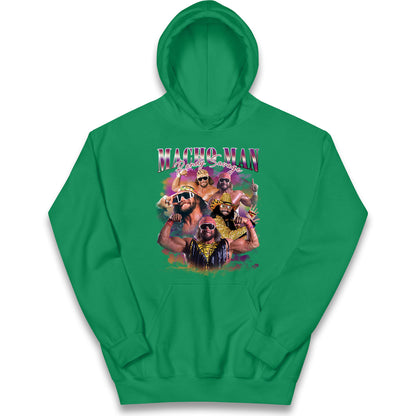 Macho Man Bootleg Kids Hoodie