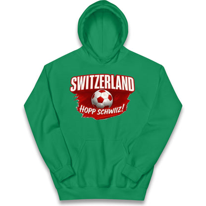 Hopp Schwiiz Kids Hoodie