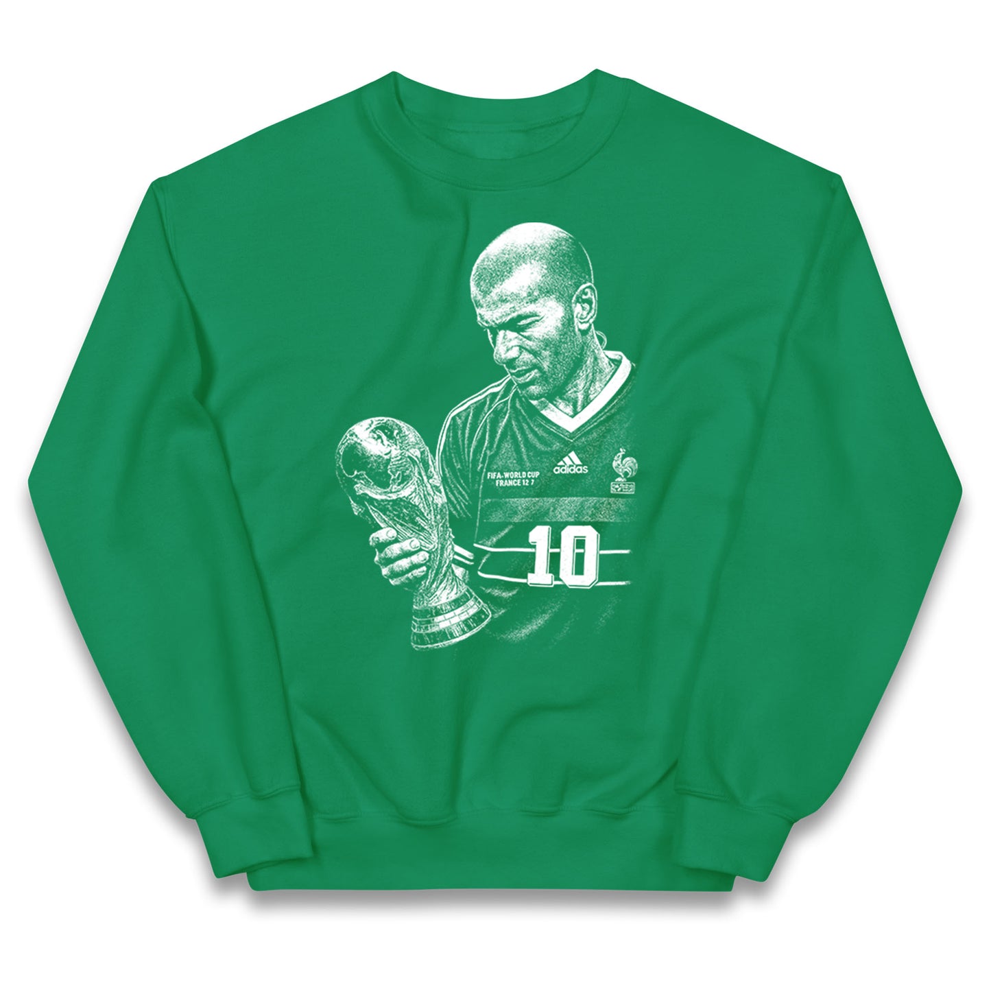 Zidane France Footballer Kids Jumper