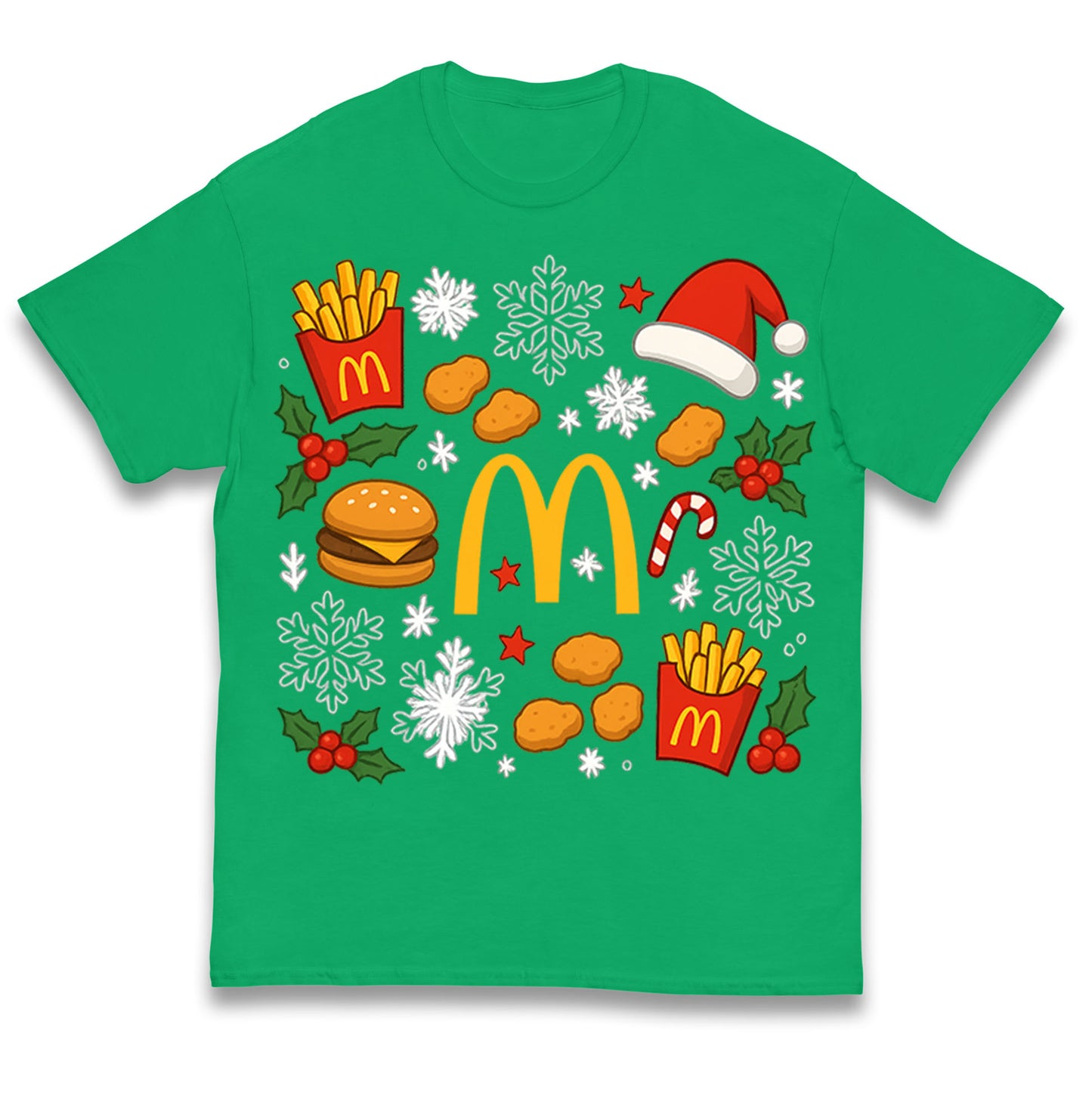 McDonalds Christmas Kids T Shirt 