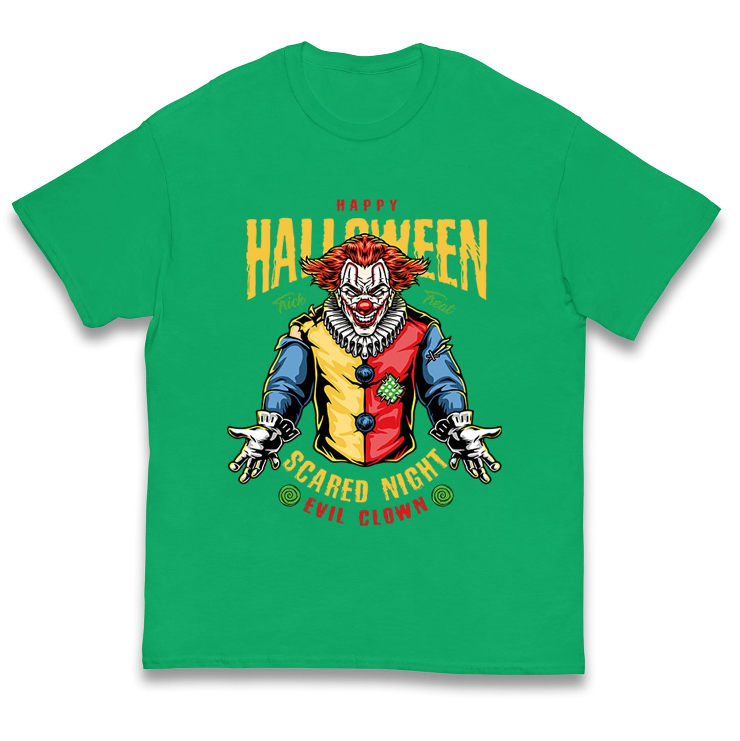 Halloween Clown Kids T Shirt