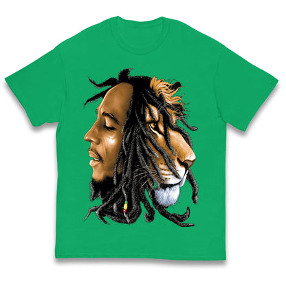 Bob Marley Lion Kids T Shirt