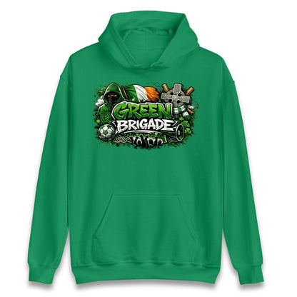 Celtic Green Brigade Football Hoodie