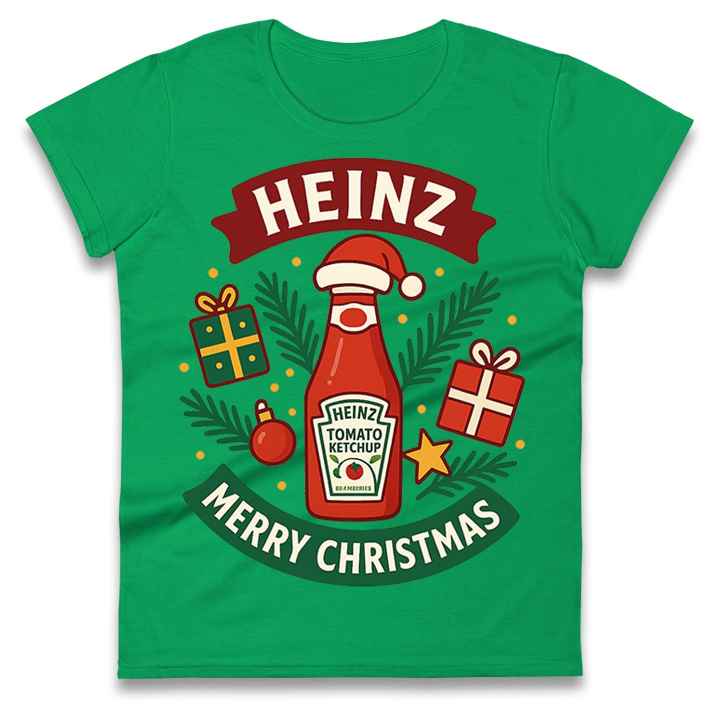 Heinz Christmas Ladies T Shirt 
