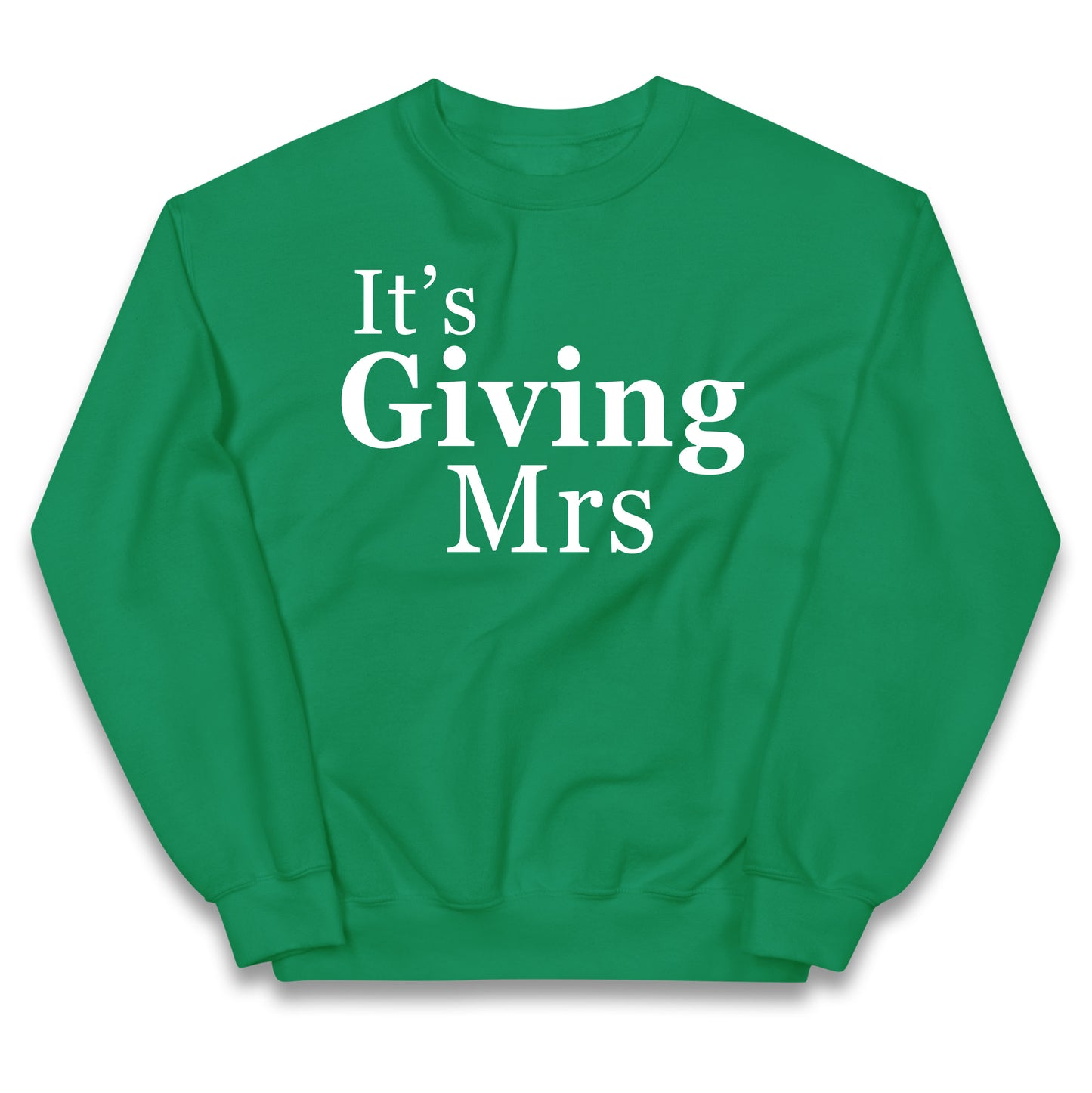 It’s Giving Mrs Kids Jumper