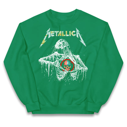 Metallica USA Skull Kids Jumper