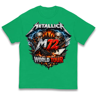 Metallica M72 World Tour Kids T Shirt